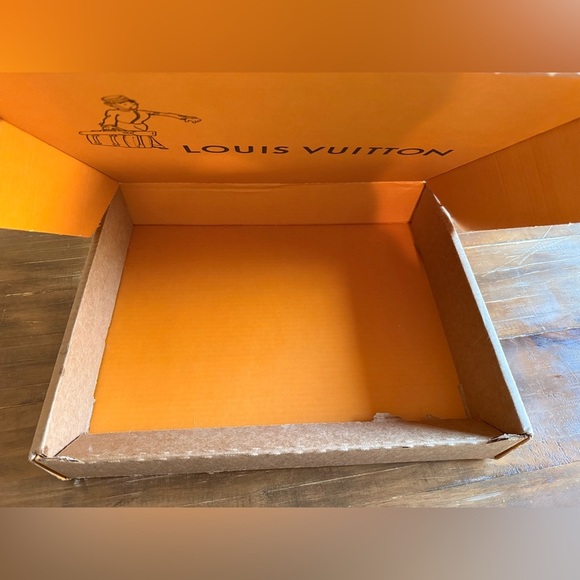 Louis Vuitton Luxury Shipping Box Authentic Designer Packaging Collectible New